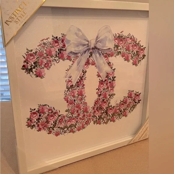 NWT GORG fashion WALL GLASS PICTURE - Picture 2 of 4